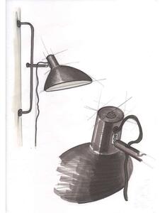 Halo Design - Metropole Grande Fali Lámpa Black - Lampemesteren
