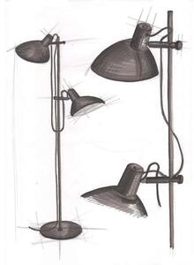 Halo Design - Metropole Állólámpa 2 Antique Brass - Lampemesteren