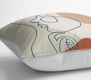 Face párnahuzat, 45 x 45 cm - Minimalist Cushion Covers