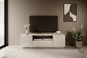 Asha TV szekrény, fiókkal és polcokkal - 167 cm - kasmír