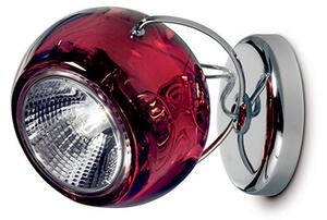 Fabbian - Beluga Fali Lámpa/Mennyezeti Lámpa Red - Lampemesteren
