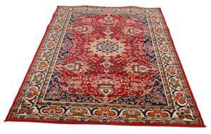 Klasszikus szőnyeg Bordó AFSHAR 100x150 Perzsa szőnyeg