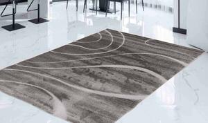 Modern szőnyeg szürke SIVAN 100x150 nappali szőnyeg