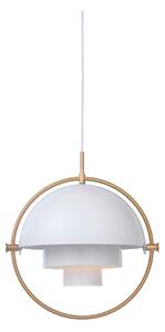 GUBI - Multi-Lite Függőlámpa ø36 Brass/White - Lampemesteren