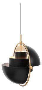 GUBI - Multi-Lite Függőlámpa ø36 Brass/Charcoal Black - Lampemesteren