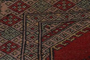 Gyapjú szőnyeg bordó Jaldar 71x118 kézi nappali szőnyeg