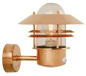 Nordlux - Blokhus Up Fali Lámpa Érzékelővel Copper - Lampemesteren