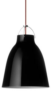 Fritz Hansen - Caravaggio P2 Függőlámpa Black 3m - Lampemesteren