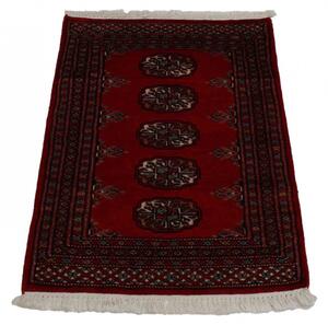 Gyapjú szőnyeg bordó Bokhara 63x94 kézi nappali szőnyeg