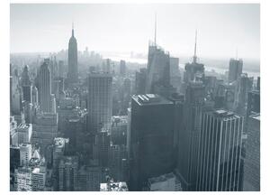 Fotótapéta - New York City skyline fekete-fehér