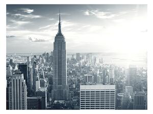 Fotótapéta - Csodálatos kilátás a New York-i Manhattan napkeltekor