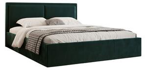 Kárpitozott ágy Soave II 160x200 cm. Zöld