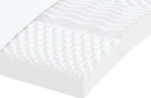VidaXL világosszürke kihúzható szövet heverő fiókokkal 90 x 200 cm