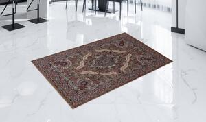 Perzsa szőnyeg barna Medalion 80x120 (Premium) klasszikus szőnyeg