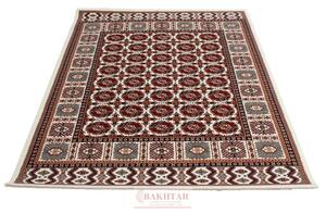 Perzsa szőnyeg bézs Bokhara 140x200 (Premium) klasszikus szőnyeg