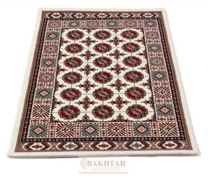 Perzsa szőnyeg bézs Bokhara 160x230 prémium perzsa gépi szőnyeg akrilból