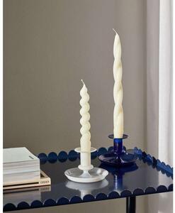 HAY - Flare Candle Holder WhiteHAY - Lampemesteren