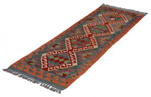 Kilim szőnyeg Chobi 64x196 kézi szövésű gyapjú kilim