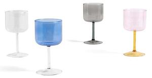 HAY - Tint Wine Glass Set of 2 Blue/ClearHAY - Lampemesteren