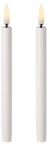 Uyuni - Taper Mini LED Nordic White 2 pcs 1,3 x 13 cm - Lampemesteren