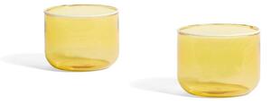 HAY - Tint Glass Set of 2 Light Yellow/WhiteHAY - Lampemesteren