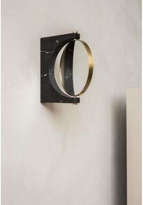 Audo Copenhagen - Pepe Marble Mirror Wall Brass/Black - Lampemesteren