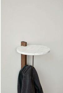 Audo Copenhagen - Corbel Shelf Dark Stained Oak Carrara Marble - Lampemesteren