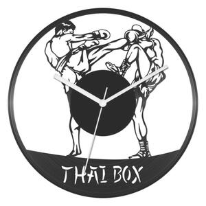 Thai bokszolók bakelit óra