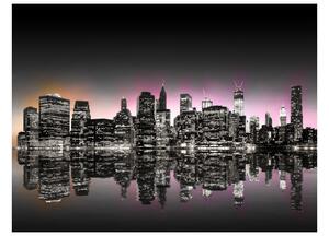 Fotótapéta - Colorful glow over NYC