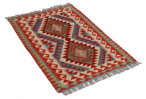 Kilim szőnyeg Chobi 83x121 kézi szövésű afgán gyapjú kilim