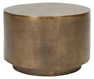 House Doctor - Rota Coffee Table H35 Ø50 Antique Brass - Lampemesteren