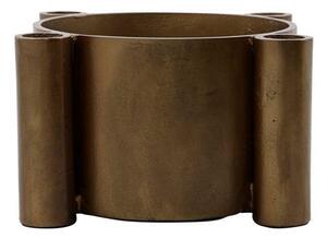 House Doctor - Four Candle Holder Antique Brass - Lampemesteren