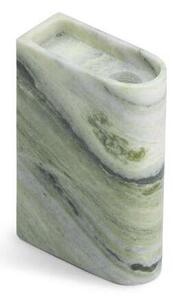 Northern - Monolith Candle Holder Medium Mixed Green Marble - Lampemesteren