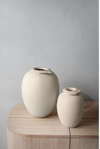 Northern - Brim Vase H28 Beige Ceramics - Lampemesteren