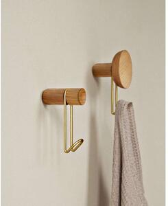 Woud - Around Wall Hanger Small Walnut/Brass - Lampemesteren