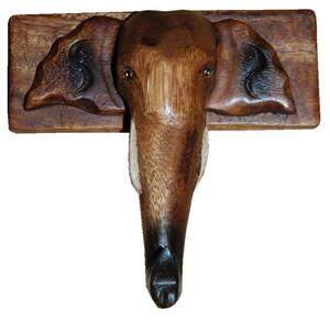 Elefánt fej 1 fogassal
