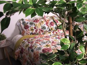 Floral Green ágytakaró 230*250