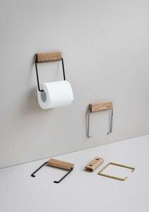 Moebe - Toilet Roll Holder Oak/SteelMoebe - Lampemesteren
