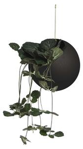 AYTM - Globe Hanging Flowerpot Ø17 Black - Lampemesteren