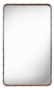 GUBI - Adnet Wall Mirror Rectangular 65X115 Tan Leather - Lampemesteren