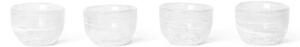 Ferm LIVING - Tinta Egg Cups Set of 4 White - Lampemesteren