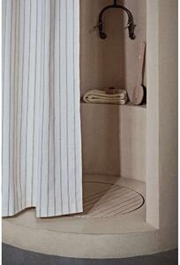 Ferm LIVING - Chambray Shower Curtain Off-white/Chocolateferm LIVING - Lampemesteren