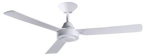Bayside Calypso mennyezeti ventilátor, fehér, Ø 122 cm, csendes – Beacon Beacon Lighting, Bayside Calypso, Fehér, Nappali, Műanyag, Modern