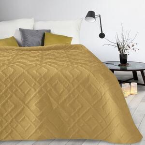 Modern steppelt ágytakaró mustársárga Szélesség: 220 cm Hossz: 240cm