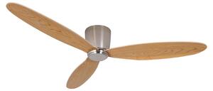 Airfusion Radar mennyezeti ventilátor, teakfa, Ø 132 cm, csendes – Beacon Beacon Lighting, Airfusion Radar, Fa, Nappali, Fa, Modern