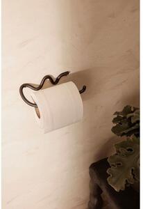 Ferm LIVING - Curvature Toilet Paper Holder Black Brass - Lampemesteren