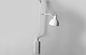 Nordic Design Fehér fém fali lámpa Cobain I