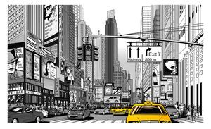 Fotótapéta - Sárga taxik in NYC