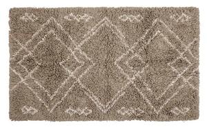 Bloomingville - Edea Rug Brown/Cotton - Lampemesteren