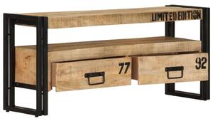 VidaXL Mangófa TV Szekrény - Ipari Stílus - 100x30x45 cm
